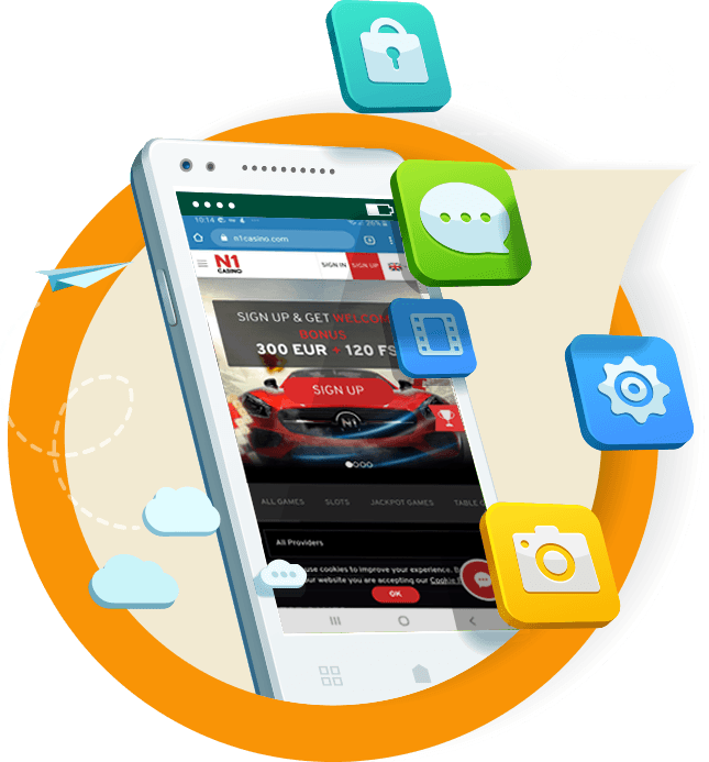 N1 Casino mobil