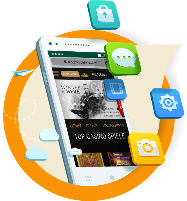 Mobiles Spielen im King Billy Casino