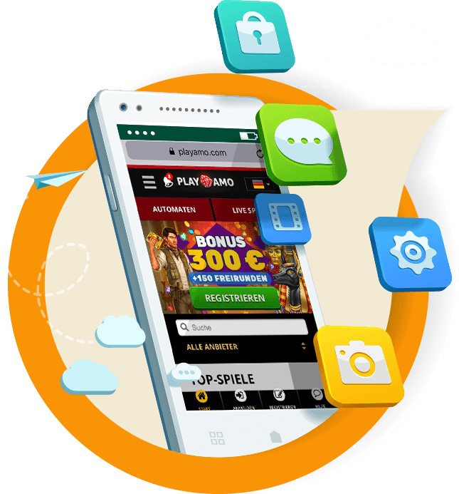 Mobiles Spielen im PlayAmo Casino