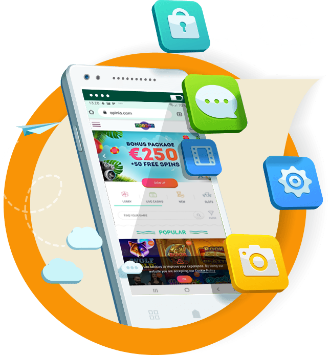 Spinia Casino mobil